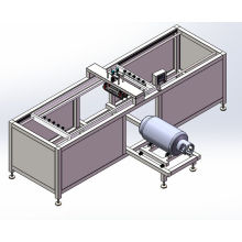 Automatische Siebdruck Maschine Gas Tank Druckmaschine drucken